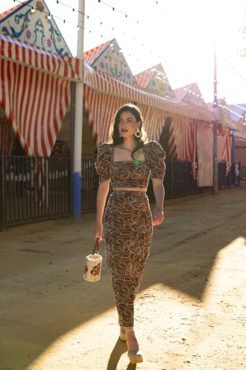 Conjunto Hana marrón